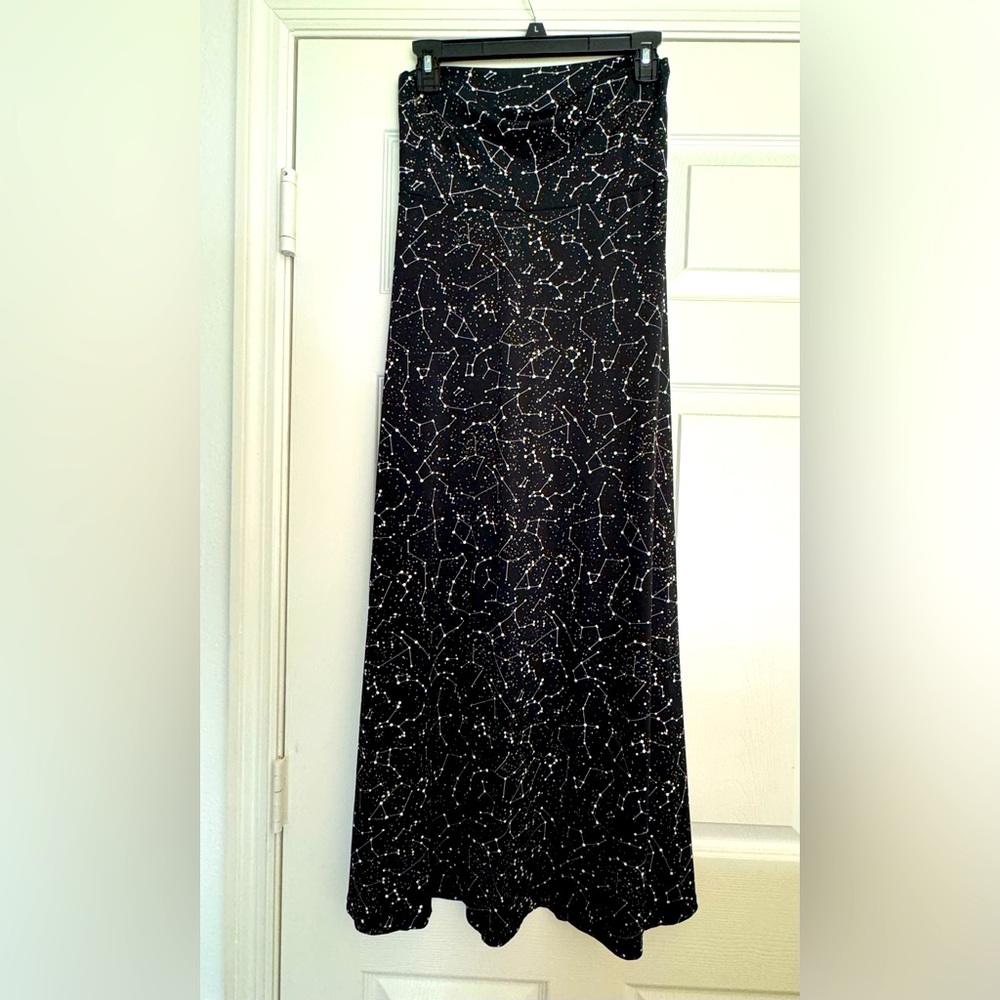 LuLaRoe constellation maxi skirt size XS excellent condition